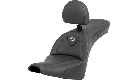 Saddlemen 818-30-185BR Roadsofa Carbon Fiber Seat - with Backrest