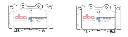 Dba DB1365SS DBA Street Series Brake Pads