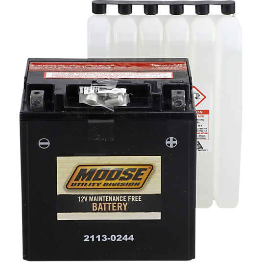Moose Utility MTX30L-BS AGM Maintenance-Free Battery