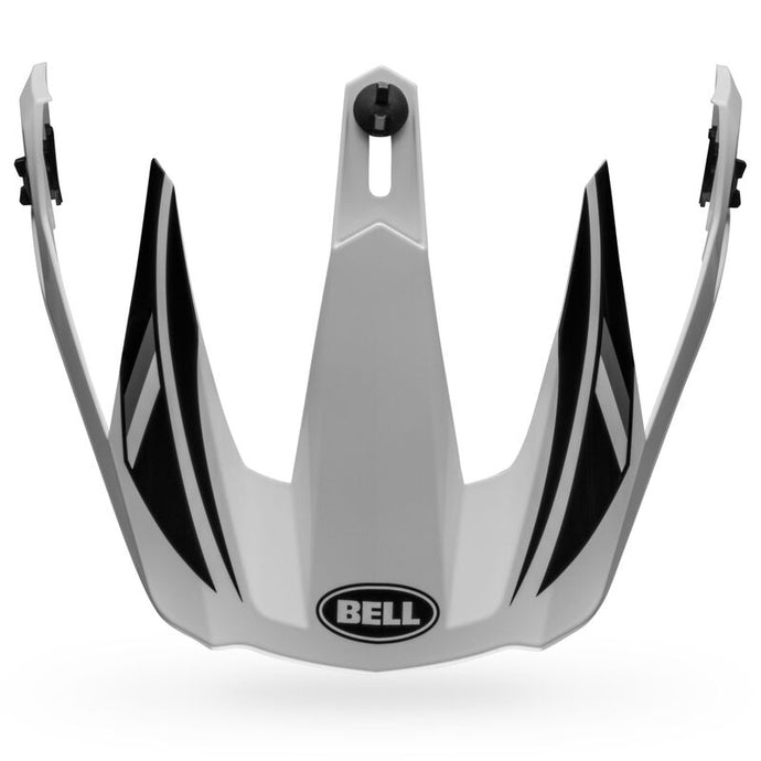 Bell Helmets Visor for MX-9 Adventure Alpine MIPS Helmets - Gloss White/Black
