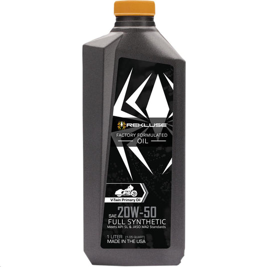 Rekluse RMS-1099003 High-Performance Full Synthetic Primary Oil - 20W50 - 1L.