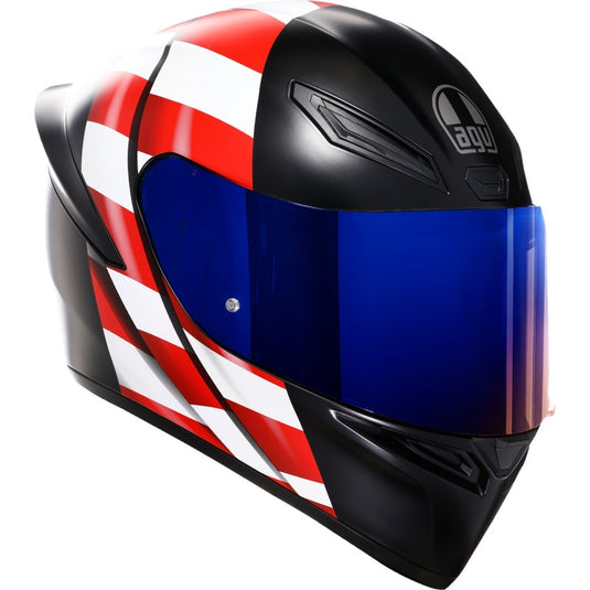 Agv K1 S US Flag Helmet (Medium, Red/White/Blue)