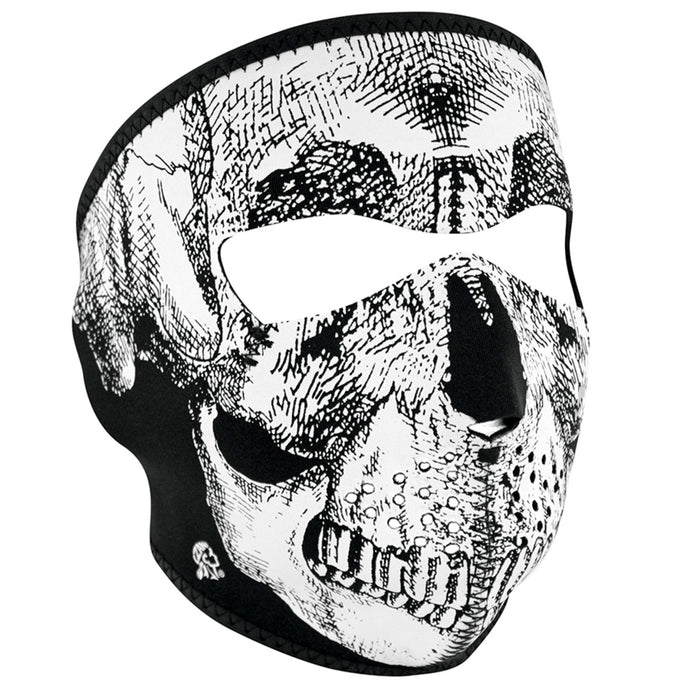 Glow In The Dark Skull Face