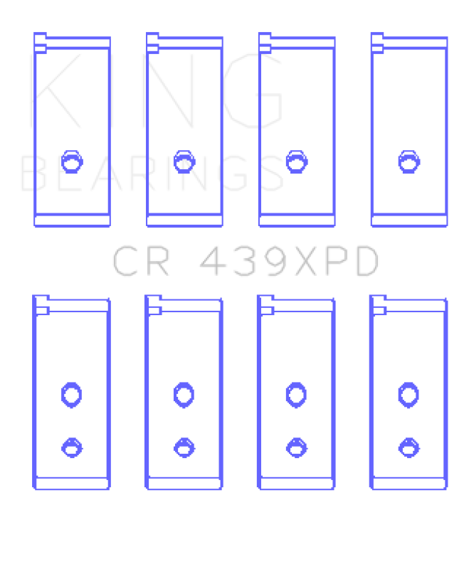 Load image into Gallery viewer, King Engine Bearings CR439XPD KING Performance Rod Bearings

