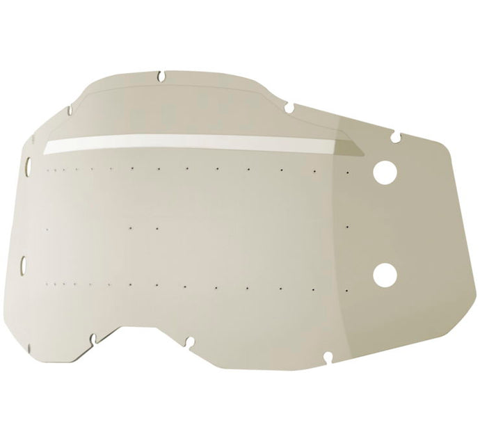 100% Forecast 2 Replacement Lens for Smoke with Bumps