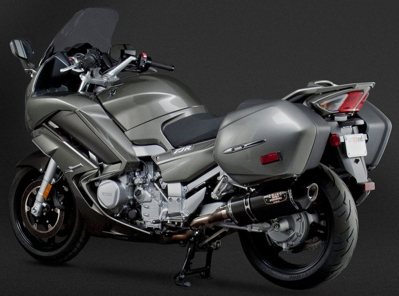 Load image into Gallery viewer, Yoshimura 13150E0220 R-77 Signature Series Dual Slip-Ons - Carbon Fiber Mufflers
