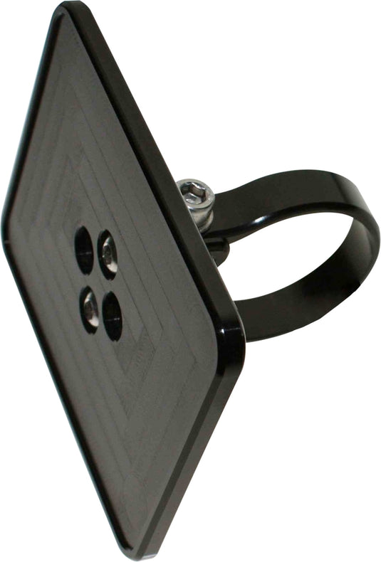 Axia Alloys MODLGREGPLT-BK Registration Sticker Plate - 3.8in-x3.06in. - Black