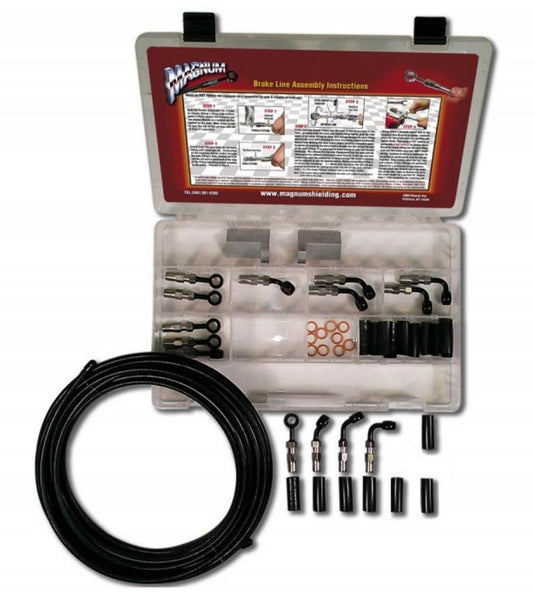 Magnum 499005 Build Your Own Brake Line Basic Builder Kit - Black