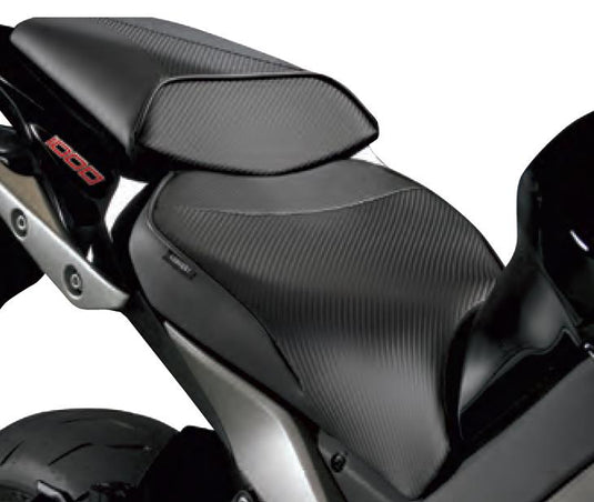 Sargent WSP-615N-19 Front Seat with Rear Seat Cover - Black Welt