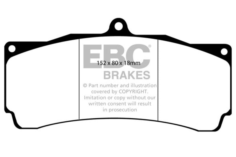 Load image into Gallery viewer, Ebc DP3006C EBC Redstuff Brake Pad Sets
