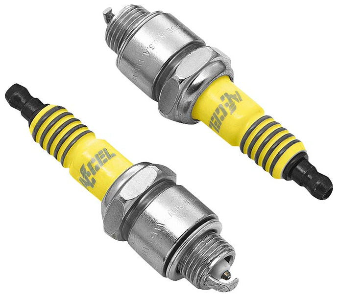 Accel Y2418P Platinum Spark Plugs - Y2418P - 2 Qty.