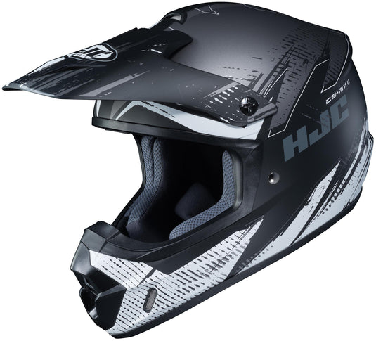 Hjc CS-MX 2 Krypt Helmet (XXX-Large, Semi-Flat Black (MC-5SF))