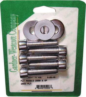 Gardner-Westcott P-88-49 Belt Sprocket Chrome Steel Socket-Head Bolt Kit