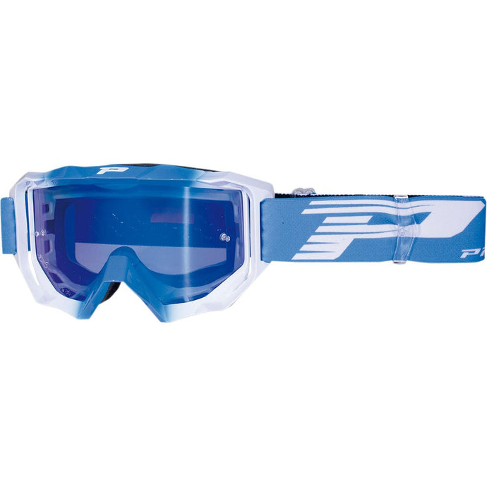 Light Blue/White / Mirrored Lens