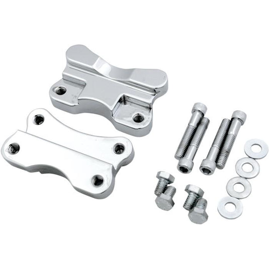 Drag Specialties 1410-0066 Fender-To-Fork Adapter for 21in. Wheel - Chrome