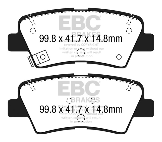 Ebc DP32188C EBC Redstuff Brake Pad Sets