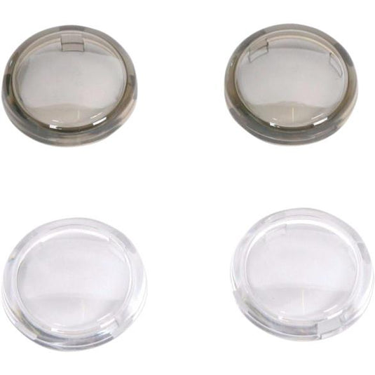 Drag Specialties 2020-0118 Lens Kit for Mini Deuce Marker Light - Clear/Smoke