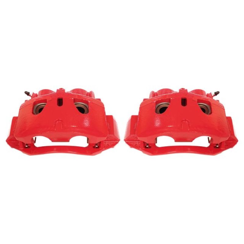Load image into Gallery viewer, Powerstop S5302 PSB Red Calipers
