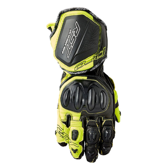 Rst Pro Series GP D30 Gloves (Small, Black/Fluo Yellow)