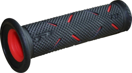 Pro Grip PA071700RO02 717 Road Grips - Dual - Black/Red
