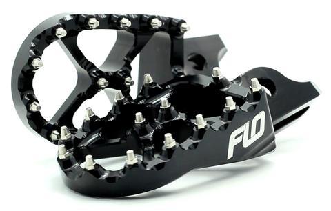 Flo Motorsports FPEG-801BLK Pro Series Foot Pegs - Black