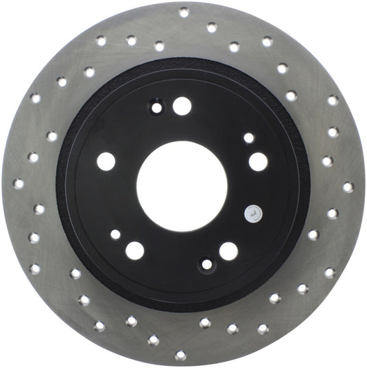 Stoptech 128.40068L ST Drilled Sport Brake Rotors