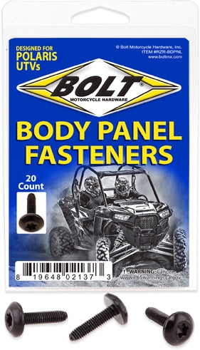 Bolt Mc Hardware RZR-BDPNL UTV Body Panel Fasteners - M6x24