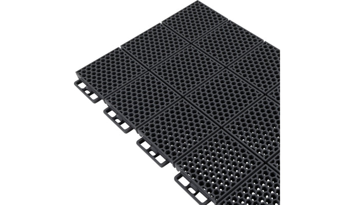 Caliber Products 13612-3 ProTech Smooth Flooring - Gray - 24pz.