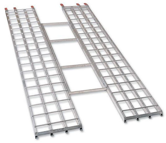 Moose Utility AR7652 Tri-Fold Adjustable Ramp - 42in x 52in x 76in