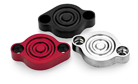 T.M. Designworks YSB-BOP-BK Universal Brake Block-Off Kit - Black