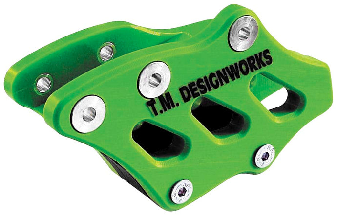 T.M. Designworks RCG-KX2-GR Factory Edition 1 Rear Chain Guide - Green