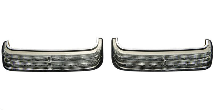 Custom Dynamics PB-SB-SS8-CS Probeam Saddlebag Lights - Chrome/Smoke Lens