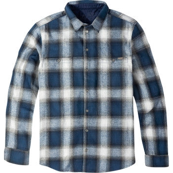 American Biker American Biker Flannel Shirt (XXX-Large, Blue)