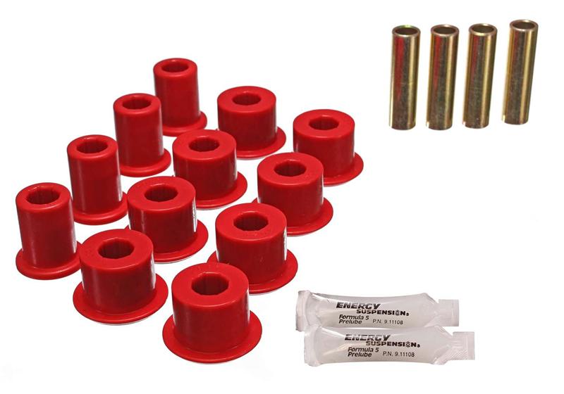 Load image into Gallery viewer, Energy Suspension 8.2108R ES Spring/Shackle Bush - Red
