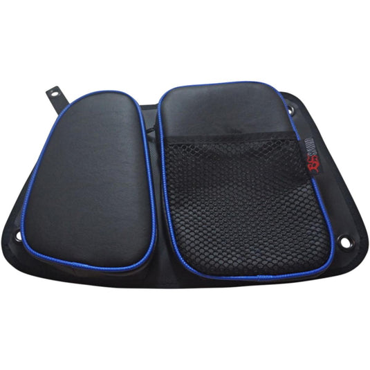 Bs Sand RZRDBRRBU Door Bag - Rear - Black/Blue