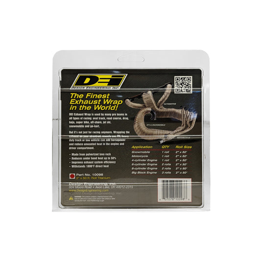 Dei 10098 DEI Titanium Exhaust Wrap