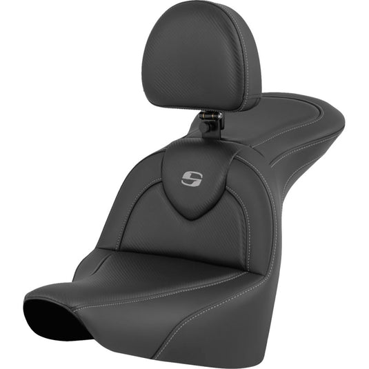 Saddlemen 818-27-185BR Roadsofa CF Seat with Backrest