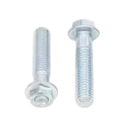 Bolt Mc Hardware 024-20820 Low Profile Dimpled 10mm Hex Head Flange Bolts - M8 x 1.25 x 20