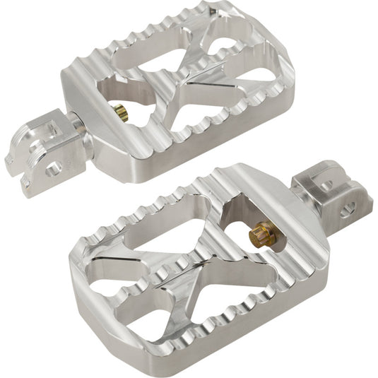 Joker Machine 08-646-6 Bear Claw Driver Footpeg - Raw Aluminum