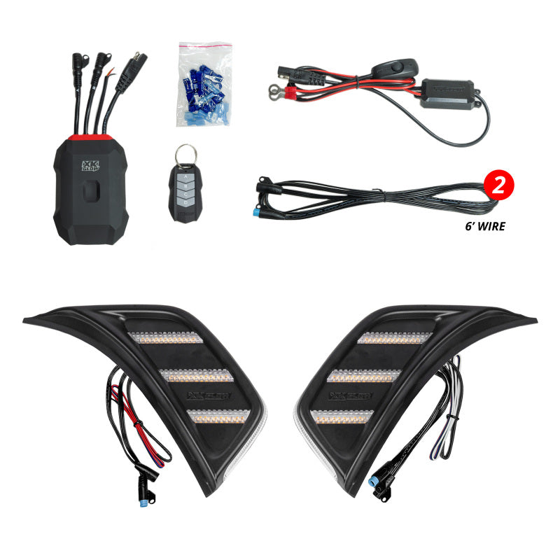 Load image into Gallery viewer, Xkglow MX-VENT-RGB-KIT XKG Offroad Accent Lights
