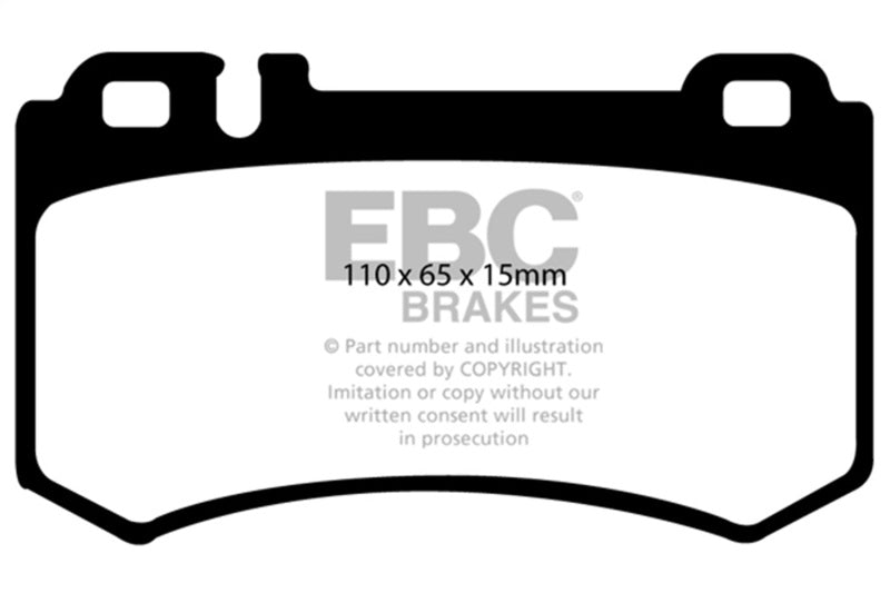 Load image into Gallery viewer, Ebc DP41490R EBC Yellowstuff Brake Pad Sets
