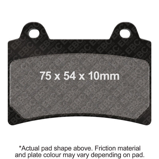 Ebc Powersports FA123HH EBC HH Sintered Brake Pads