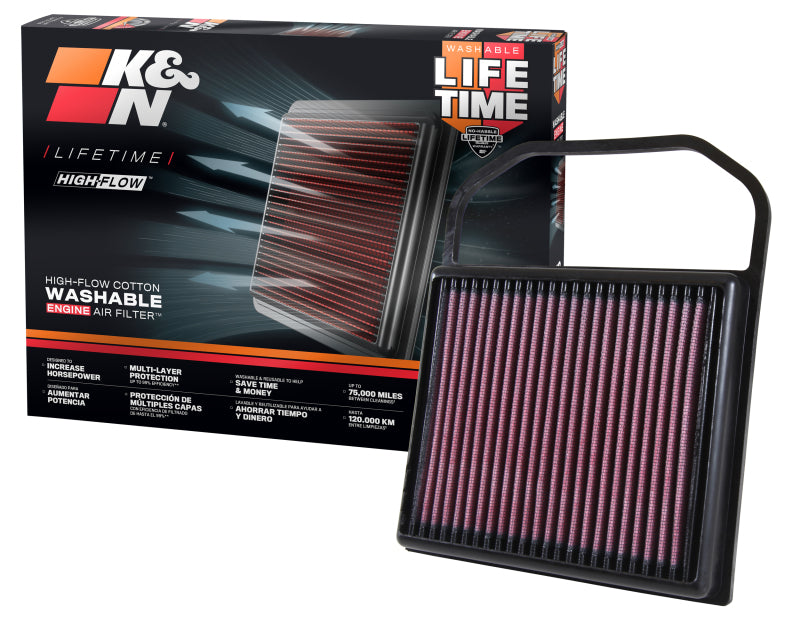 Load image into Gallery viewer, K&amp;N Engineering 33-5032 KN Drop in Air Filters
