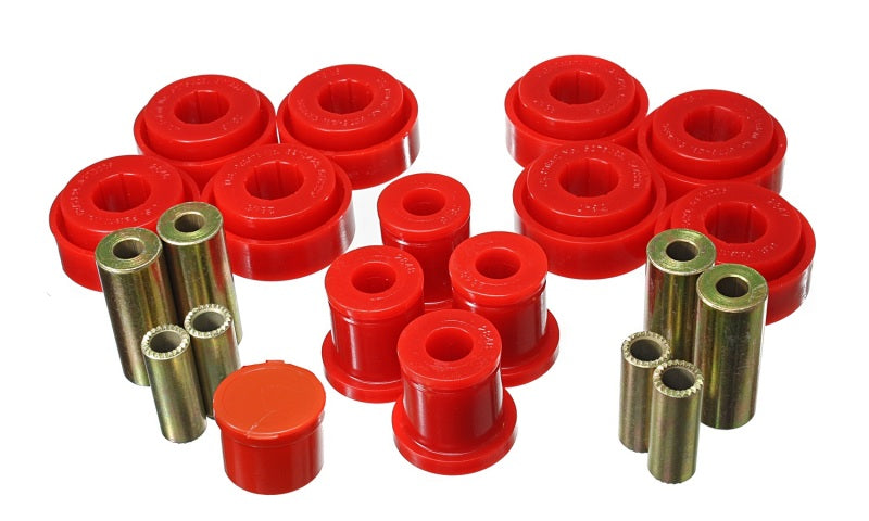Load image into Gallery viewer, Energy Suspension 5.3140R ES Cntrl Arm Bushings - Red
