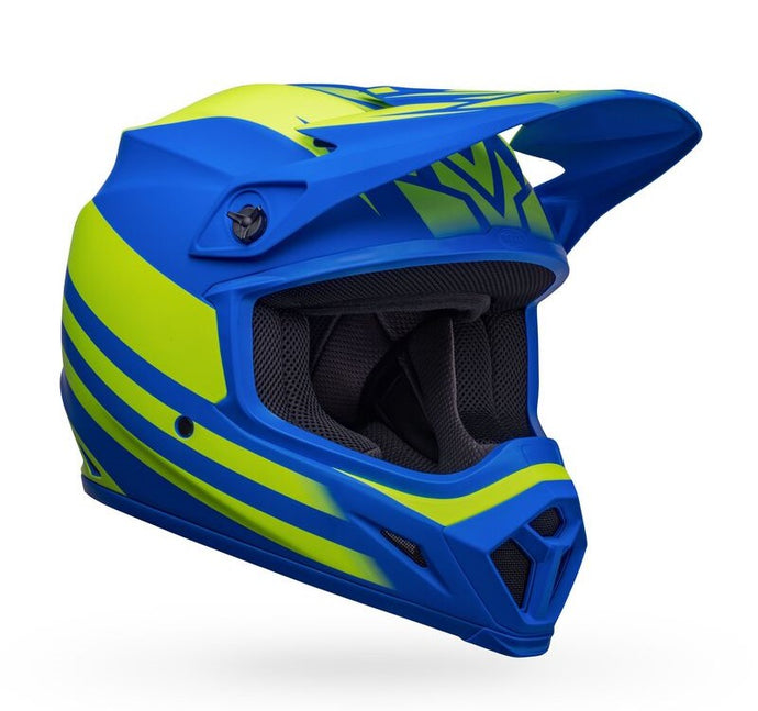 Matte Classic Blue/Hi-Viz Yellow