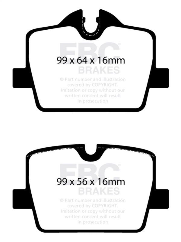 Load image into Gallery viewer, Ebc DP52405NDX EBC Bluestuff Brake Pad Sets
