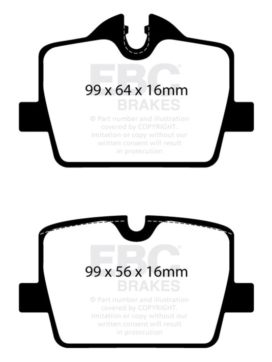 Ebc UD2221 EBC Ultimax2 Brake Pad Sets