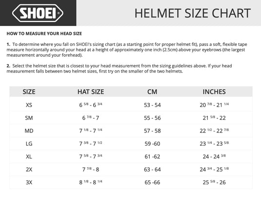 Shoei X-Fifteen Cross Logo Helmet