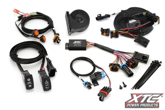 Xtc Power Products ATS-POL-X24-DRL Auto Turn Signal Kit - with Horn and Front DRL Lights Can