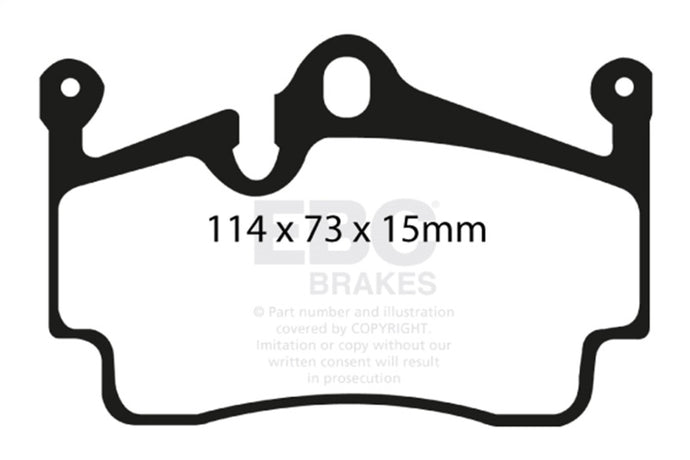Ebc DP31920C EBC Redstuff Brake Pad Sets